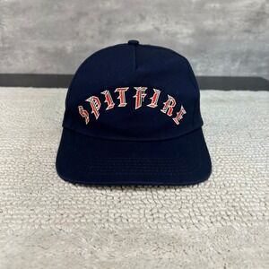 Spitfire Old English Snapback Hat OSFA Arch Embroidered Skateboarding Cap